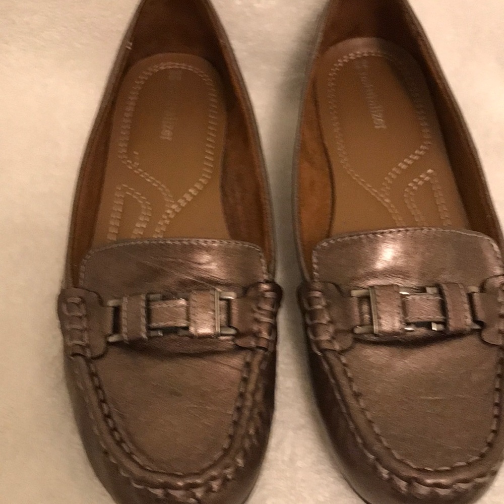 Naturalizer 8M slip on muted bronze